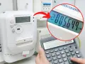 Jak odczytać licznik prądu? Wyświetlacz licznika pokazuje 2005.649 kWh. Kalkulator pomaga w zapisaniu wyniku.