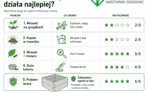 Domowe sposoby na mrówki w ogrodzie: od cynamonu po pułapki. Sprawdź, co działa najlepiej!