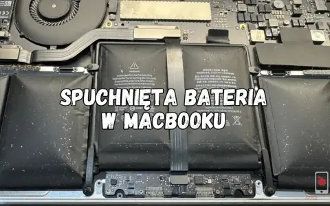 Spuchnięta bateria w MacBooku. Dowiedz się, gdzie wyrzucić spuchniętą baterię, aby zrobić to bezpiecznie.