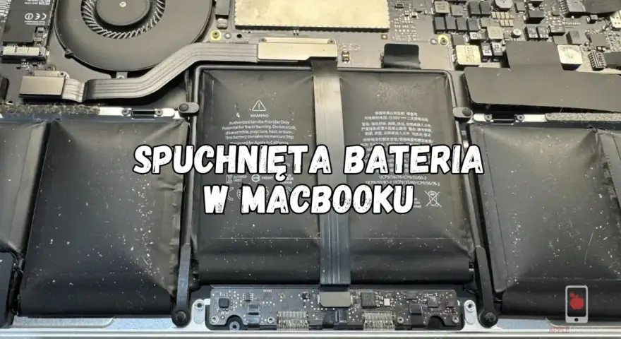 Spuchnięta bateria w MacBooku. Dowiedz się, gdzie wyrzucić spuchniętą baterię, aby zrobić to bezpiecznie.