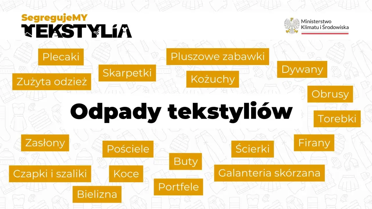 Gdzie wyrzucić buty? Na plakacie 