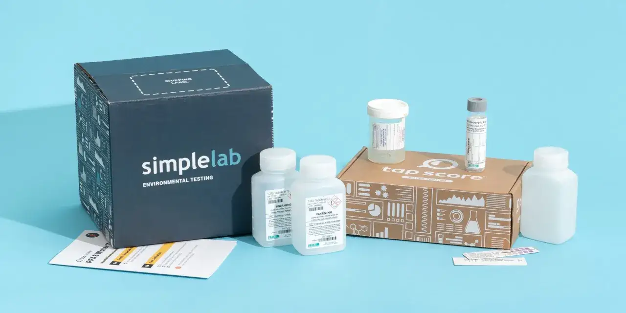 Zestaw do badania wody SimpleLab Tap Score. Czy chlor jest szkodliwy? Sprawdź skład swojej wody.